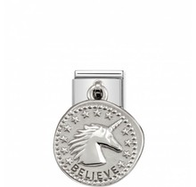 Nomination Link - 331804-02 - Classic CHARMS WISHES - Believe