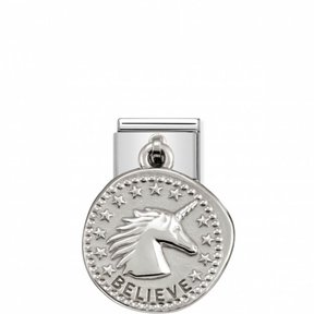 Nomination Link - 331804-02 - Classic CHARMS WISHES - Believe