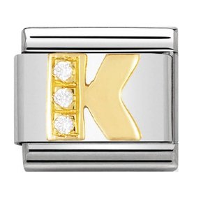 Nomination Link - 030301-11 - Classic Zirconia Letters - K