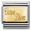 Nomination Nomination 030121/30 Engraved Signs Carpe Diem Goud