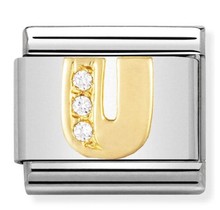 Nomination Link - 030301-21 - Classic Zirconia Letters - U