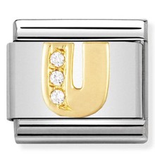Nomination Link - 030301-21 - Classic Zirconia Letters - U