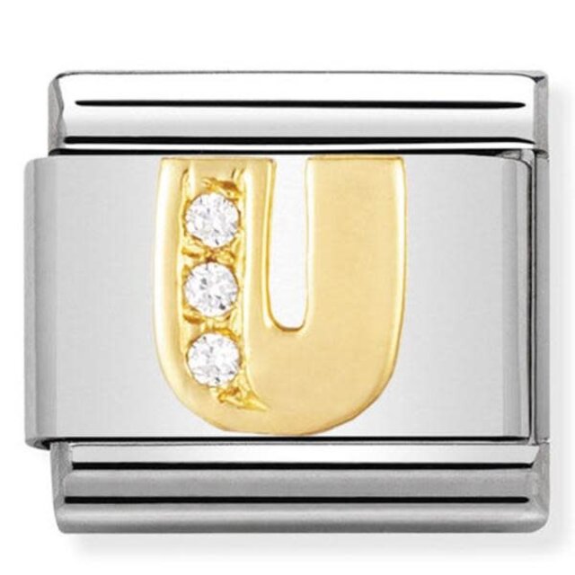 Nomination Link - 030301-21 - Classic Zirconia Letters - U Nomination Link - 030301-21 - Classic Zirconia Letters - U
