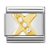 Nomination Link - 030301-24 - Classic Zirconia Letters - X Nomination Link - 030301-24 - Classic Zirconia Letters - X