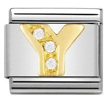 Nomination Link - 030301-25 - Classic Zirconia Letters - Y