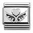 Nomination Nomination 330101/13 Oxidized Symbols Heart With Wings