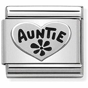 Nomination Link - 330101-17 - Classic OXIDIZED SYMBOLS - Auntie Heart Nomination Link - 330101-17 - Classic OXIDIZED SYMBOLS - Auntie Heart
