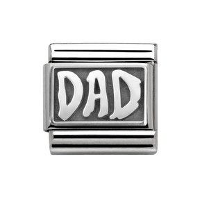 Nomination Link - 330102-30 - Classic PLATES OXIDIZED - Dad