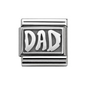 Nomination Link - 330102-30 - Classic PLATES OXIDIZED - Dad Nomination Link - 330102-30 - Classic PLATES OXIDIZED - Dad