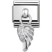 Nomination Link - 331800-06 - Classic CHARMS - Silver Wing Nomination Link - 331800-06 - Classic CHARMS - Silver Wing