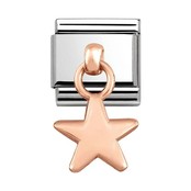 Nomination Link Rosékleurig - 431800-05 - Classic CHARMS - Star