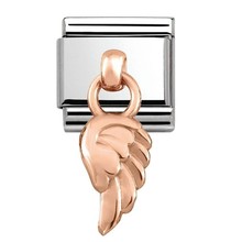 Nomination Link Rosékleurig - 431800-06 - Classic CHARMS - Wing