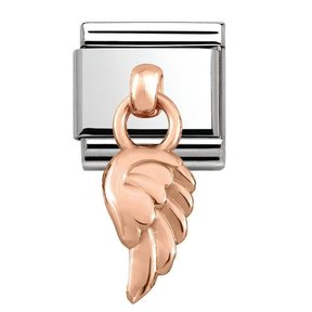 Nomination Link Rosékleurig - 431800-06 - Classic CHARMS - Wing