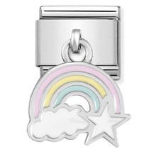 Nomination Charm 331805/17 Rainbow With Cloud