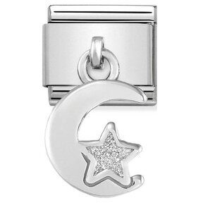 Nomination Link - 331805-05 - Classic CHARMS - Moon & Star
