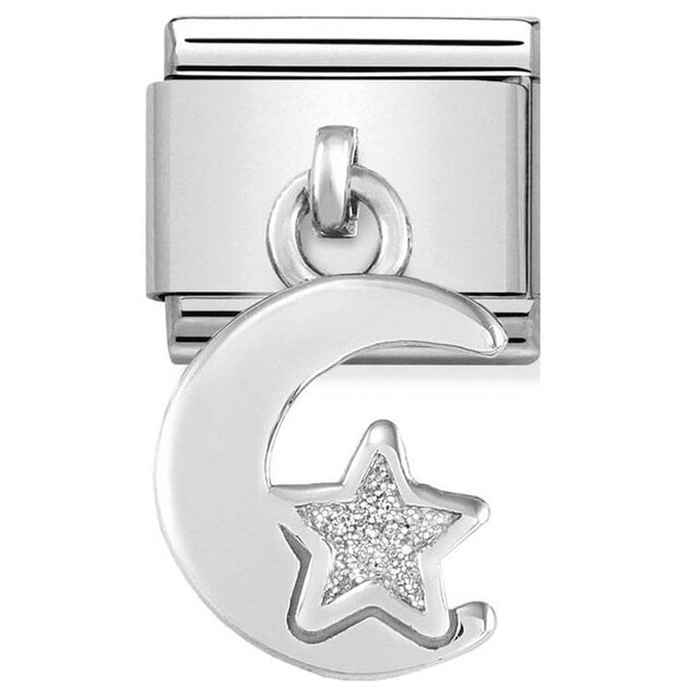 Nomination Link - 331805-05 - Classic CHARMS - Moon & Star
