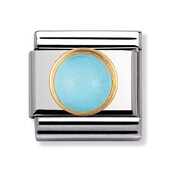 Nomination Link - 030503-06 - Classic ROUND STONES - Turquoise Nomination Link - 030503-06 - Classic ROUND STONES - Turquoise