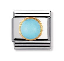 Nomination Link - 030503-06 - Classic ROUND STONES - Turquoise