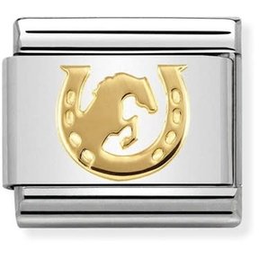 Nomination Link - 030149-30- Classic SYMBOLS - Horse Jumping Horseshoe