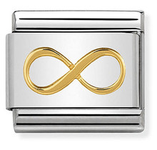 Nomination Link 030162/41 Infinity 18k Goud