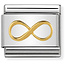 Nomination Nomination Link 030162/41 Infinity 18k Goud