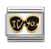 Nomination Link - 030283-20 - Classic LOVE 2 - Glasses I Love You