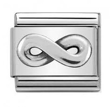 Nomination Link - 330101-21 - Classic OXIDIZED SYMBOLS - Infinity