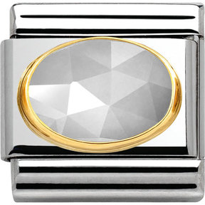 Nomination Link - 030515-01 - Faceted Jade Grey 18K Goud