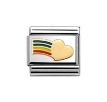 Nomination Link 030283/12 Rainbow Heart