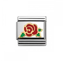 Nomination Link - 030285-30 - Classic SYMBOLS - Red Rose Versailles