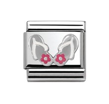 Nomination Link - 330202-30 - Classic SYMBOLS - Flip Flops