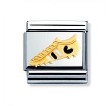Nomination Link - 030204-24 - Classic ITALIAN FOOTBALL -Black and White Football Boot