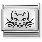 Nomination Link - 330109-05 - Classic OXYDISED PLATES - Cat
