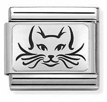 Nomination Link - 330109-05 - Classic OXYDISED PLATES - Cat