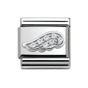 Nomination Link - 330304-16 - Classic CL SYMBOLS  - White Wing