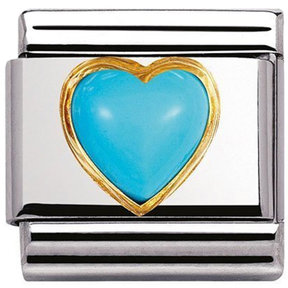 Nomination Link Turquoise Hart