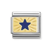 Nomination Link - 030284-41- Classic PLATES -  Star Blue Nomination Link - 030284-41- Classic PLATES -  Star Blue