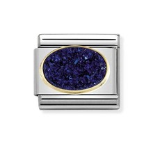 Nomination Link 030518/04 Agate Drusie Midnight Blue