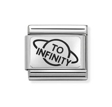 Nomination Link - 330109-24 - Classic OXYDISED PLATES - To Infinity Planet