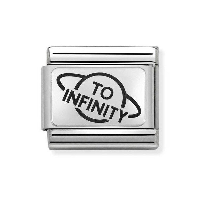Nomination Link - 330109-24 - Classic OXYDISED PLATES - To Infinity Planet