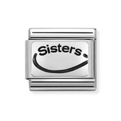 Nomination Link - 330109-22 - Classic OXYDISED PLATES - Sisters Infinity