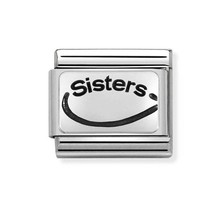 Nomination Link - 330109-22 - Classic OXYDISED PLATES - Sisters Infinity