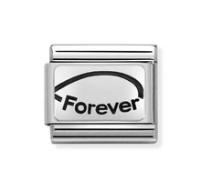 Nomination Link - 330109-23 - Classic OXYDISED PLATES - Forever Infinity