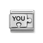 Nomination Link - 330101-40 - Classic OXIDIZED SYMBOLS - You (puzzle) Nomination Link - 330101-40 - Classic OXIDIZED SYMBOLS - You (puzzle)