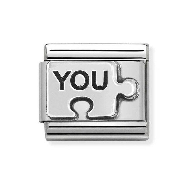 Nomination Link - 330101-40 - Classic OXIDIZED SYMBOLS - You (puzzle) Nomination Link - 330101-40 - Classic OXIDIZED SYMBOLS - You (puzzle)