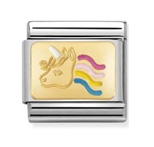 Nomination- 030284/28- Link Classic PLATES - Unicorn