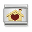 Nomination Nomination - 030283/07 - Link Classic LOVE 2 - Home With Heart