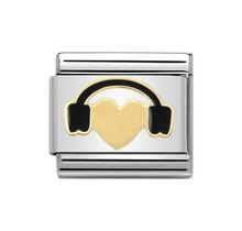 Nomination - 030283/01 -Link Classic LOVE 2 - Heart With Headsets
