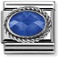 Nomination Nomination Link  330604/007 Faceted CZ Blue