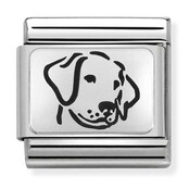 Nomination Link - 330109-06 - Classic OXYDISED PLATES - Dog Nomination Link - 330109-06 - Classic OXYDISED PLATES - Dog